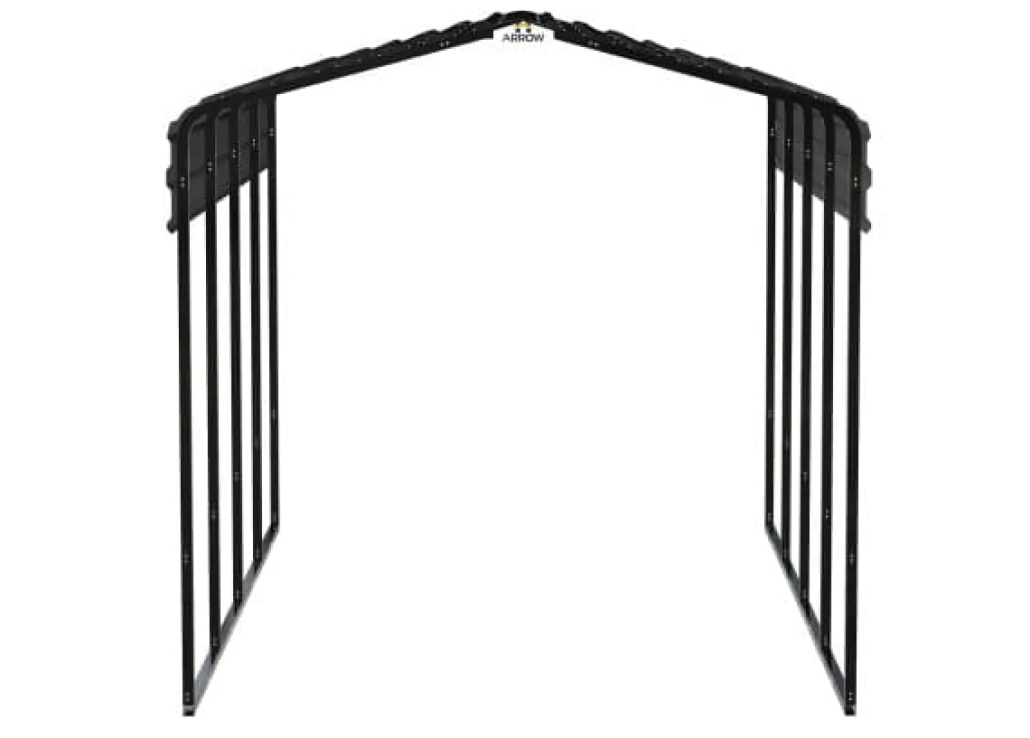 Arrow Carport 10x24x09 Charcoal BKP