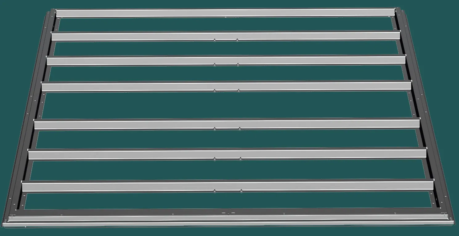 Arrow Grey Floor Frame Kit for Yardsaver Shed 4x7 ft.