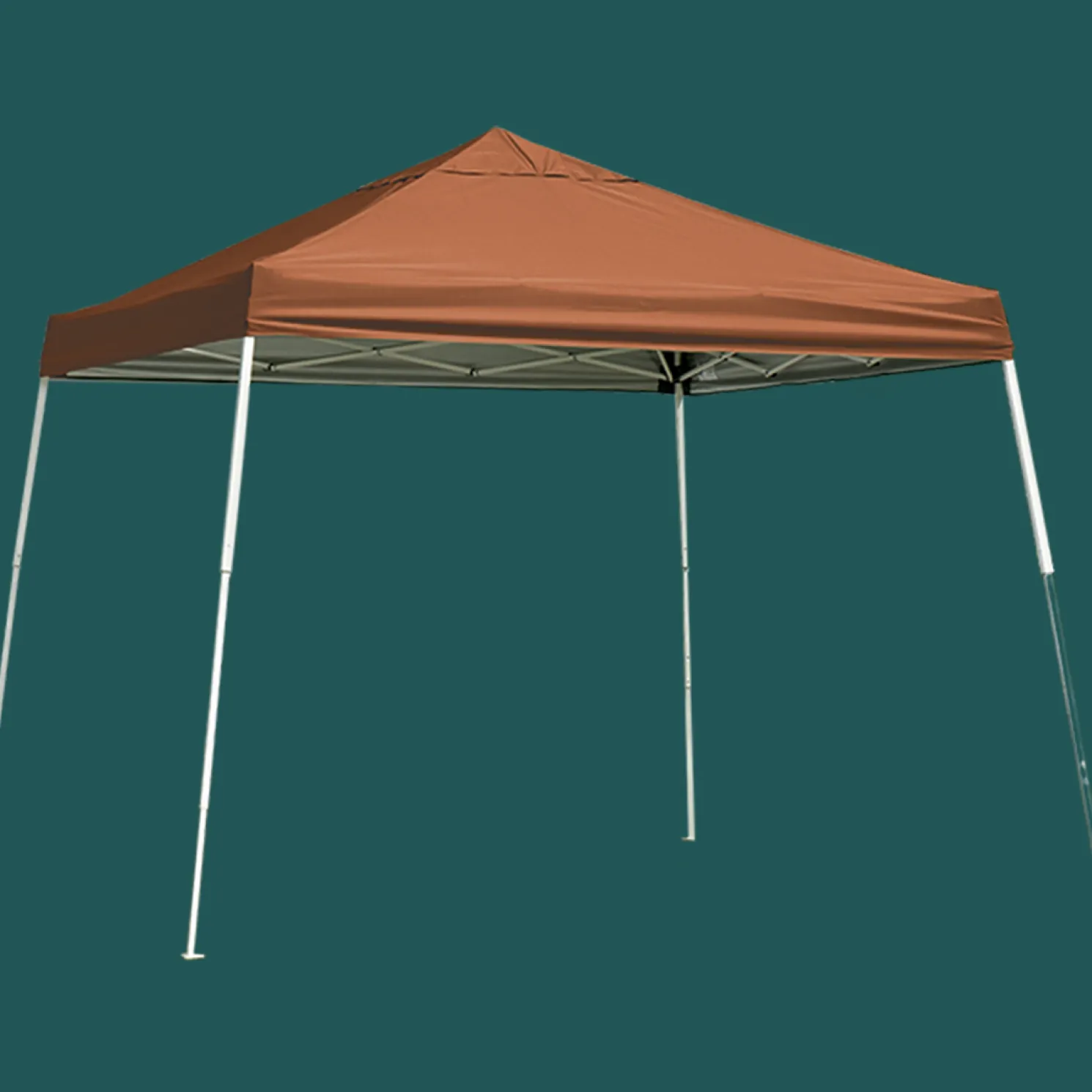 HD Series Slant Leg Pop-Up Canopy, 12 ft. x 12 ft. Terracotta