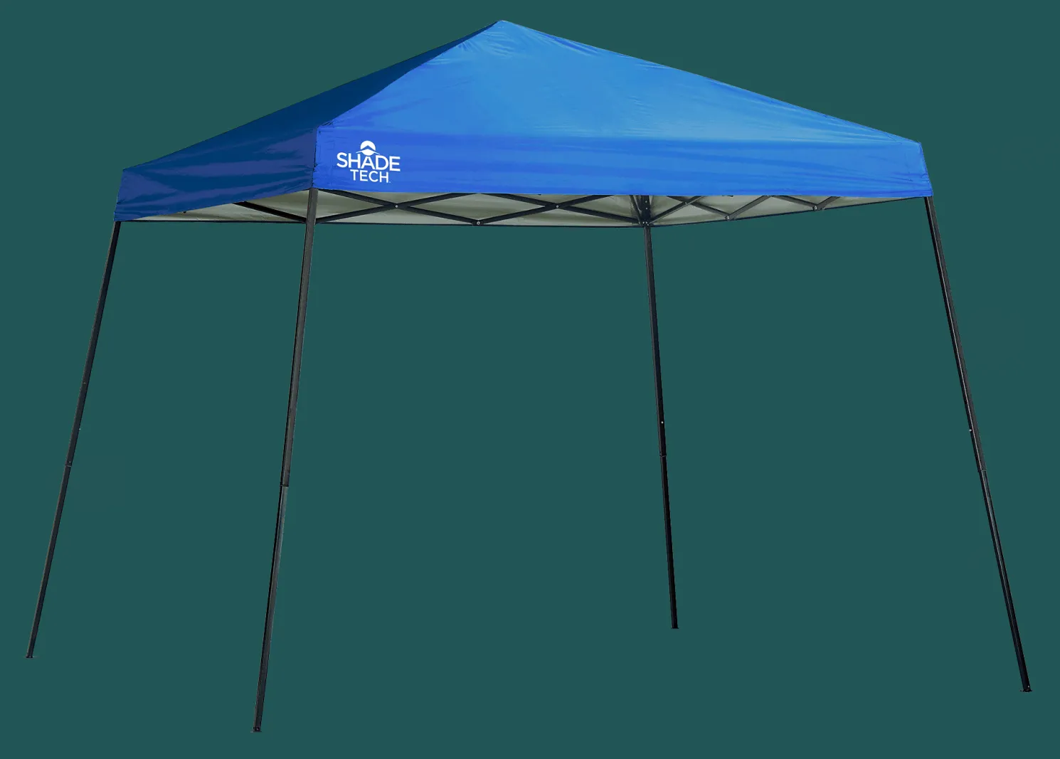 Shade Tech SlantLeg Pop-Up Canopy Tent Blue